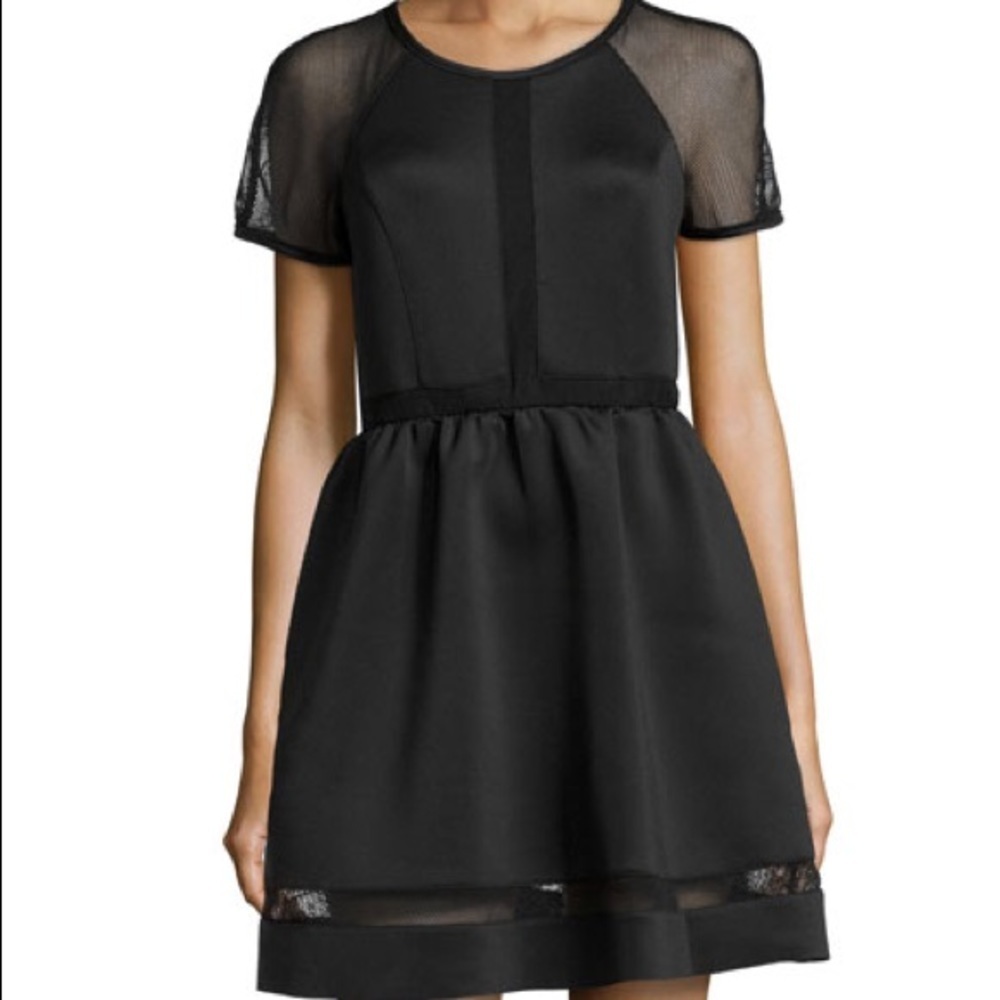 Rachel Zoe Scuba Mesh Dress​​